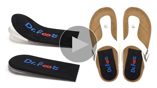 インソール　Dr.Healix Amazon.com: Dr.Foot Adjustable Orthopedic Heel Lift Inserts